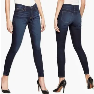 Hudson Natalie Midrise Super Skinny Jeans