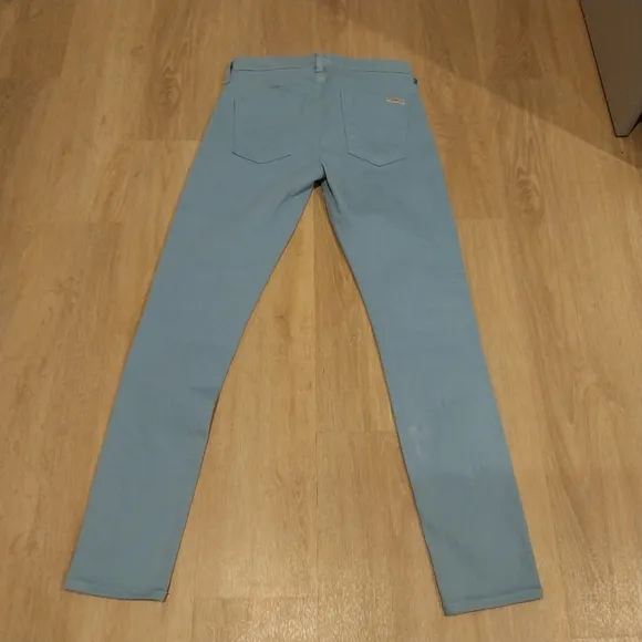 Hudson Nico Super Skinny Midrise Jeans / Size 25 / Color SBAY / Robins Egg Blue