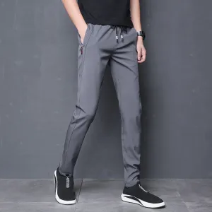 INSTOCK-Summer ice silk thin casual pants