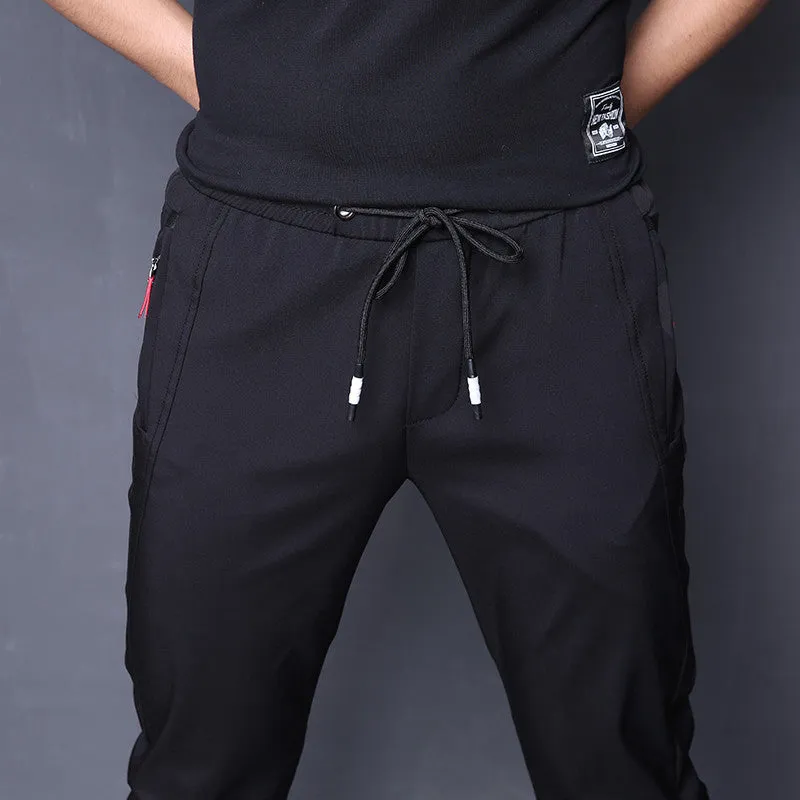 INSTOCK-Summer ice silk thin casual pants