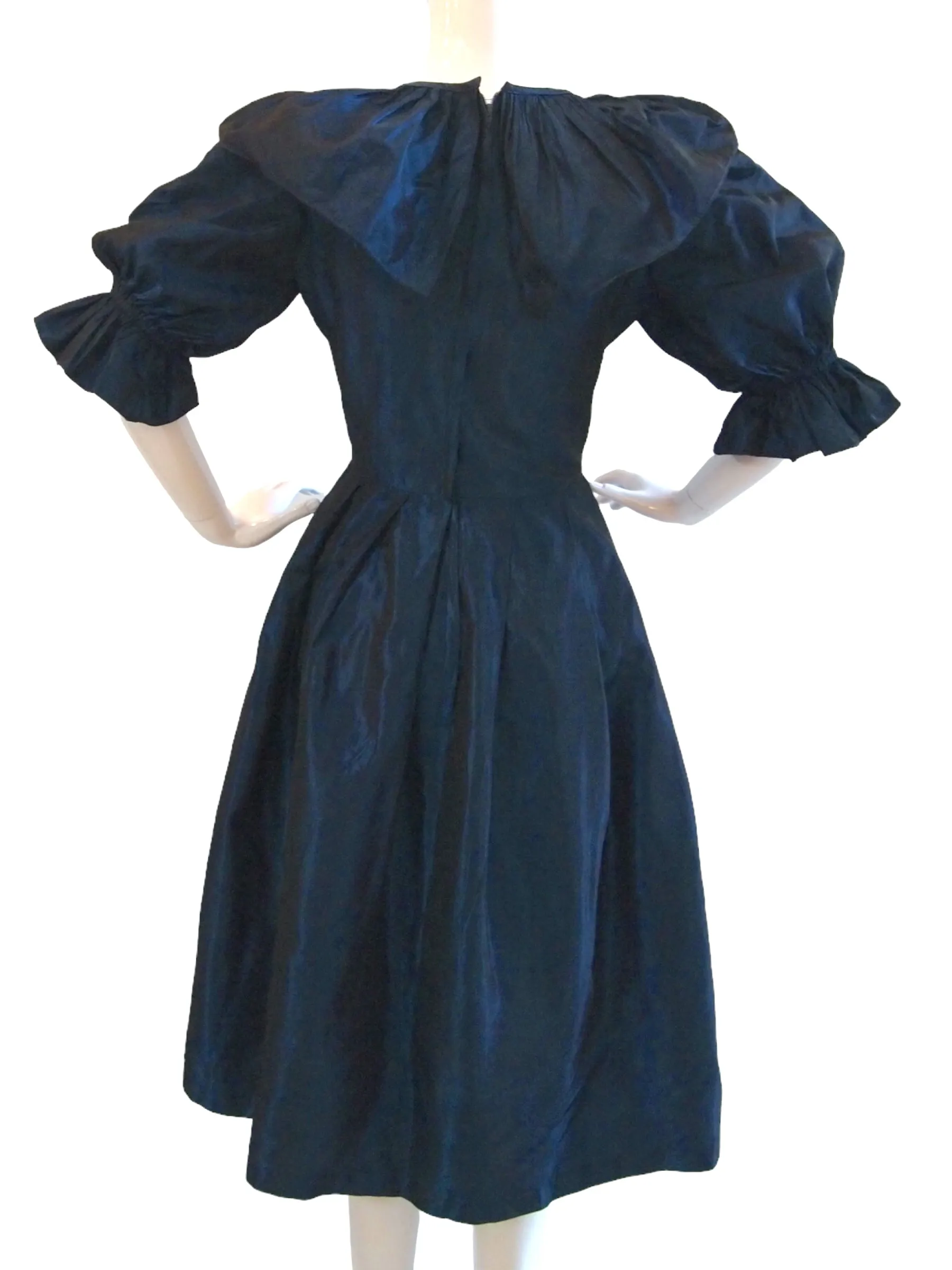 Iridescent Blue Cocktail Dress