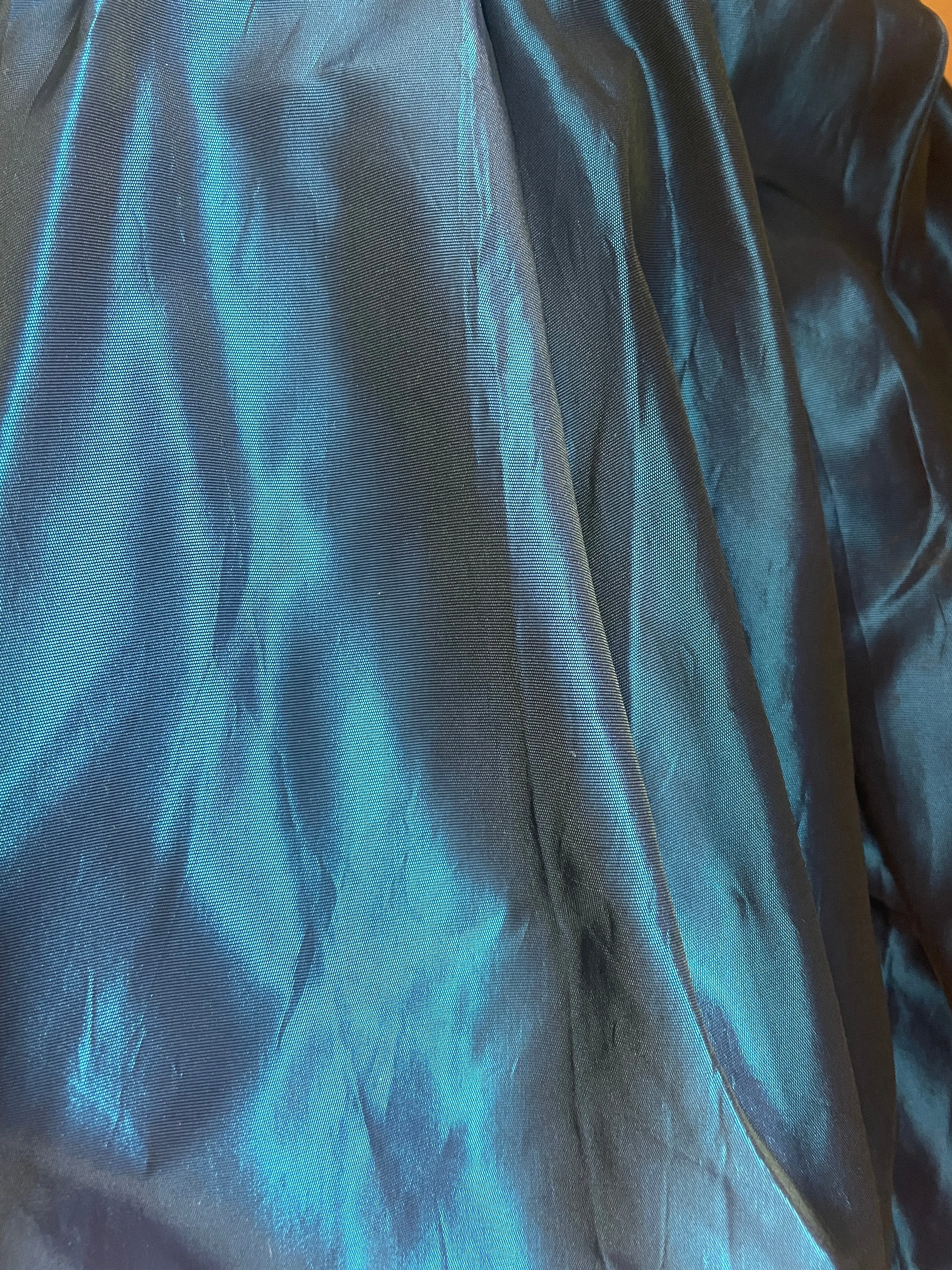 Iridescent Blue Cocktail Dress