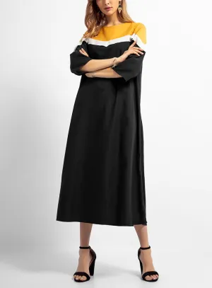 Islamic Middle East Ramadan Stitching Dress