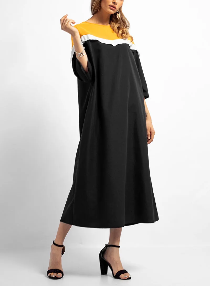 Islamic Middle East Ramadan Stitching Dress