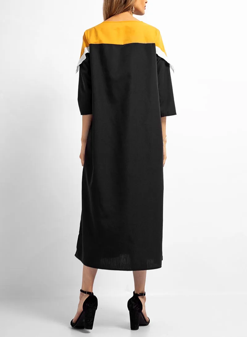Islamic Middle East Ramadan Stitching Dress