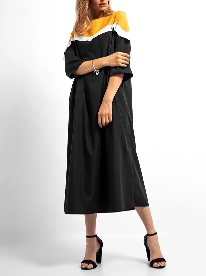Islamic Middle East Ramadan Stitching Dress