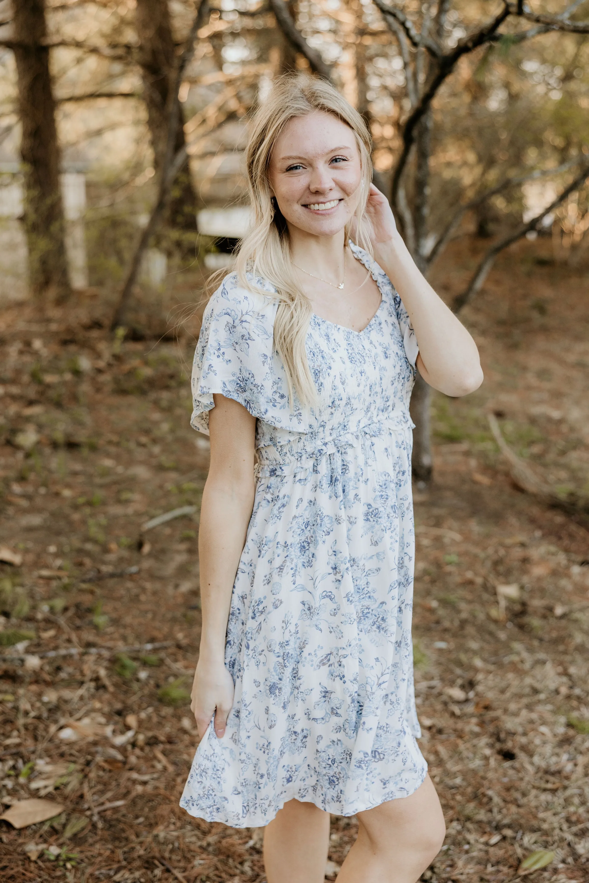 It's the Right Time Floral Dress