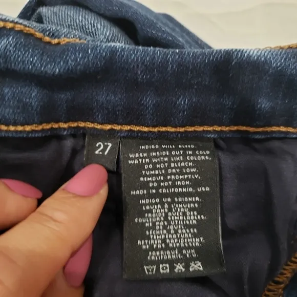 J Brand Ignite Mid Rise Skinny Jeans Size 27