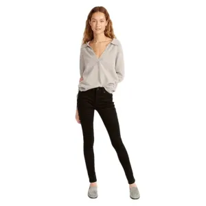 J. Crew Black 9” Toothpick Stretch Ankle Jeans