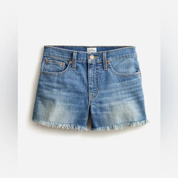 J Crew Mid-rise denim short in Squash washItem AV826