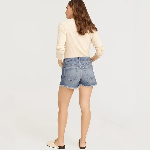 J Crew Mid-rise denim short in Squash washItem AV826