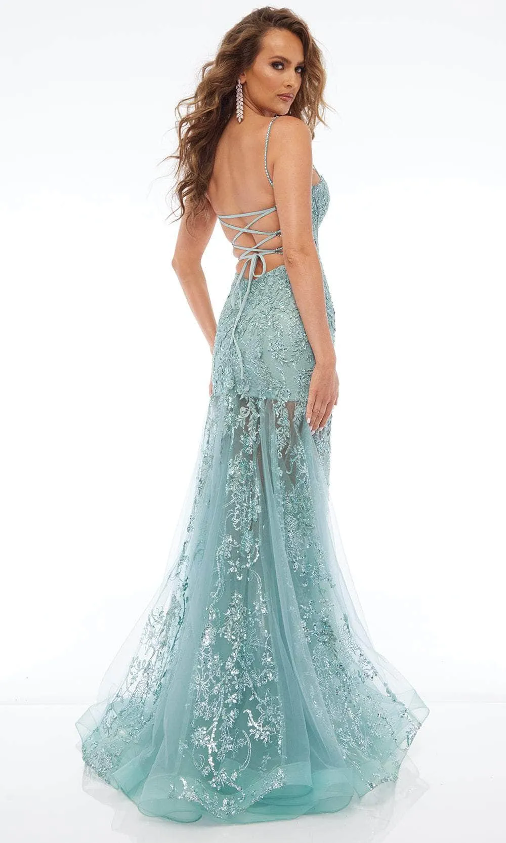Jasz Couture 7652 - Beaded Sweetheart Sheath Dress