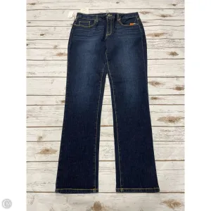Jeans Skinny By Brooks Brothers In Blue Denim, Size: 8