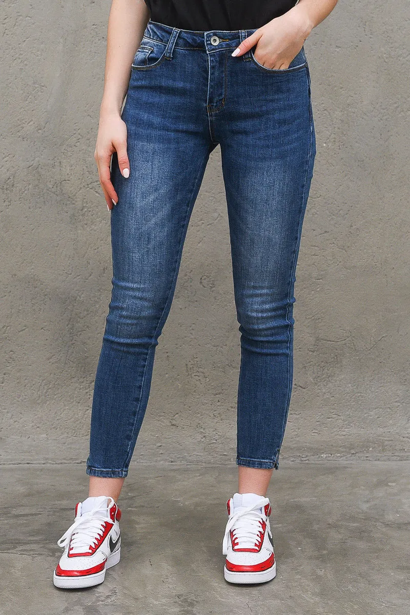 Jeans Skinny   Spacchetto - Denim