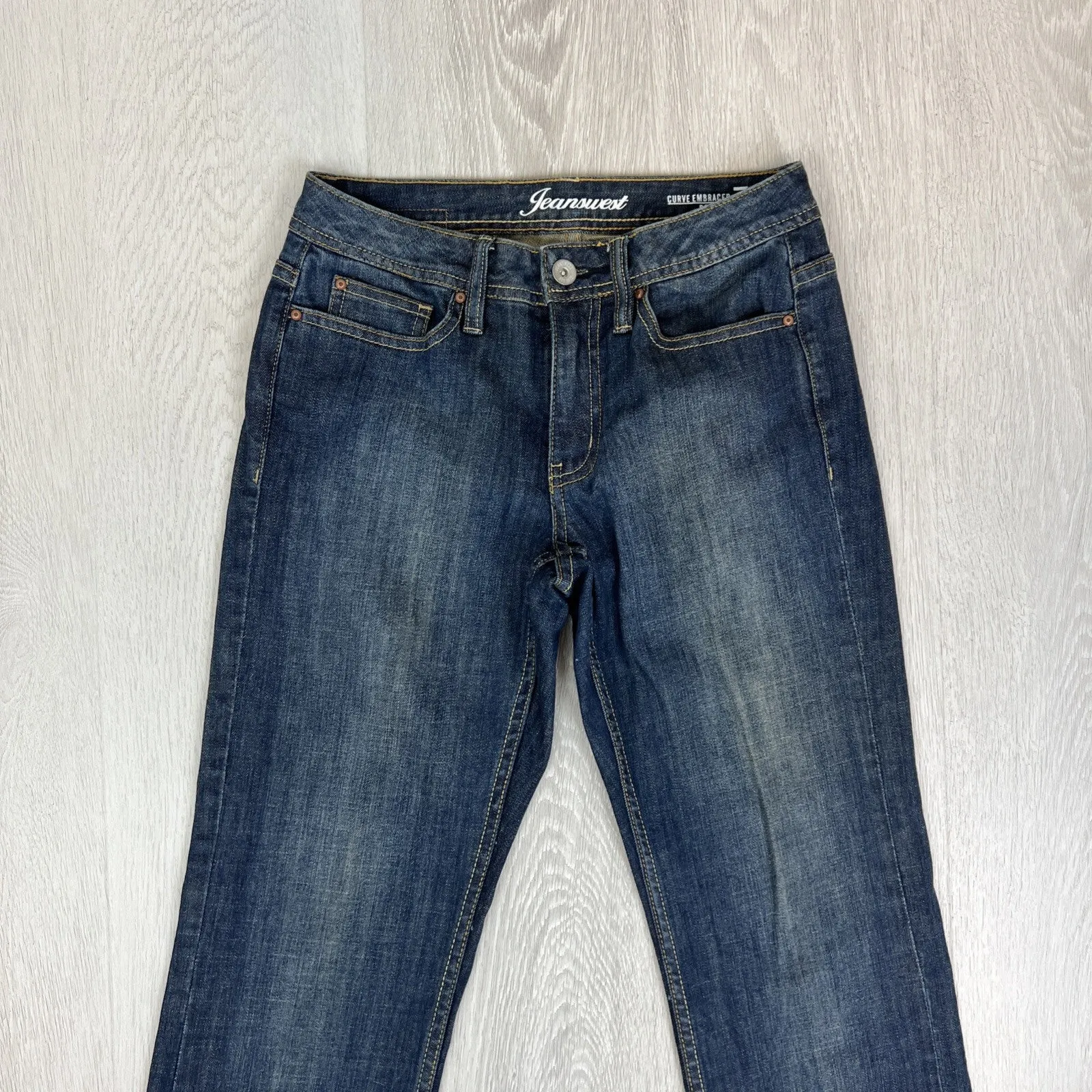 Jeanswest Womens  Curve Embracer Bootcut Denim Jeans Size 7