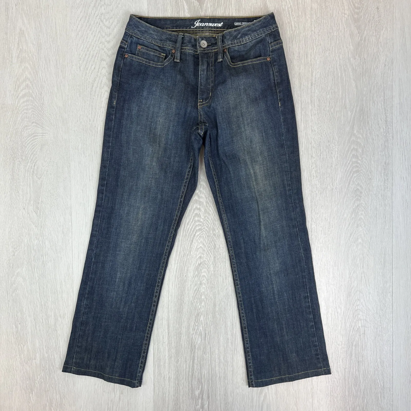 Jeanswest Womens  Curve Embracer Bootcut Denim Jeans Size 7