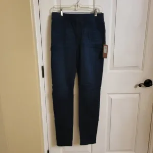 Jen7 Comfort Skinny Pull-On Jeans Classic Midnight Blue Sz 6 - NWT