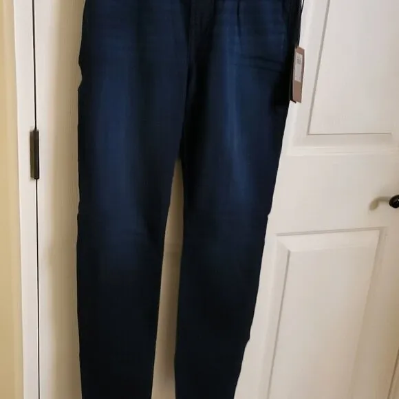 Jen7 Comfort Skinny Pull-On Jeans Classic Midnight Blue Sz 6 - NWT