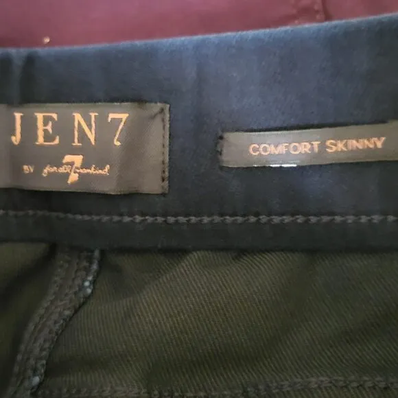 Jen7 Comfort Skinny Pull-On Jeans Classic Midnight Blue Sz 6 - NWT