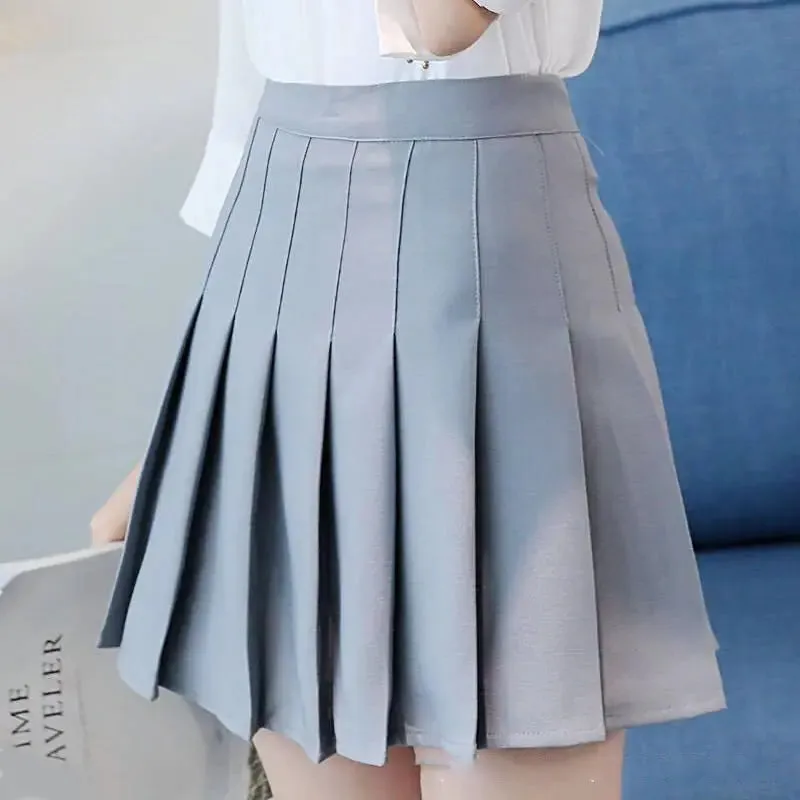 Jocoo Jolee Women Summer High Waist Plaid Skirts Casual Korean A Line Shirts Japanese School Kawaii A-line Skirts for Teenager
