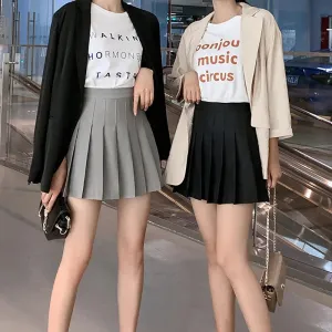 Jocoo Jolee Women Summer High Waist Plaid Skirts Casual Korean A Line Shirts Japanese School Kawaii A-line Skirts for Teenager