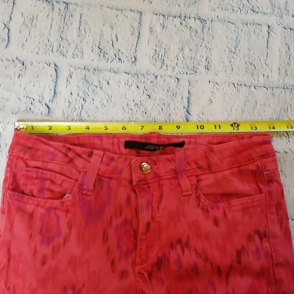 Joe's Jeans Skinny Ankle Tribal Print Jeans