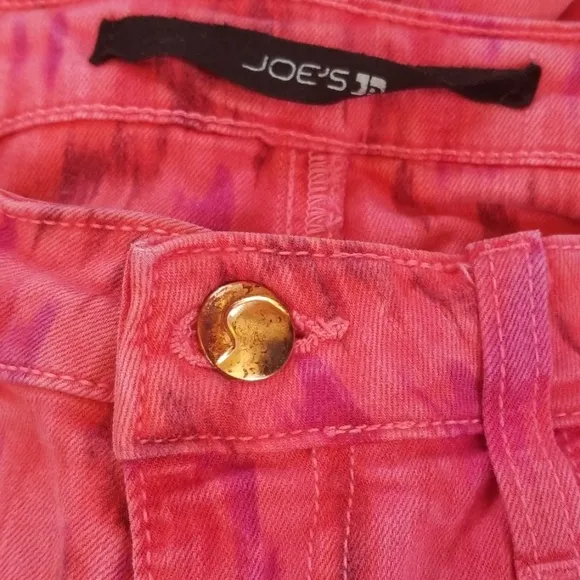 Joe's Jeans Skinny Ankle Tribal Print Jeans