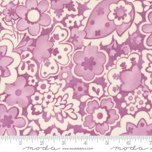 Jolie by Moda Fabrics MOD FLOWER/LAVENDER