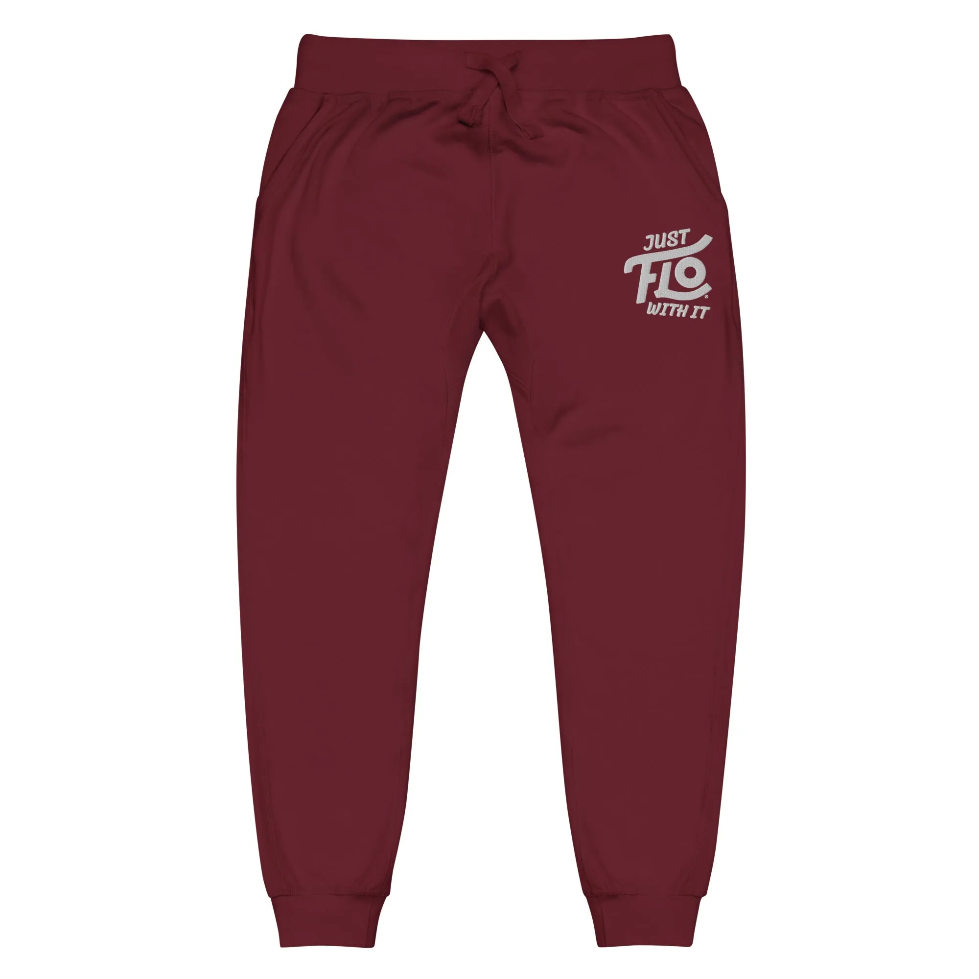 Just FLO With It Joggers (White)