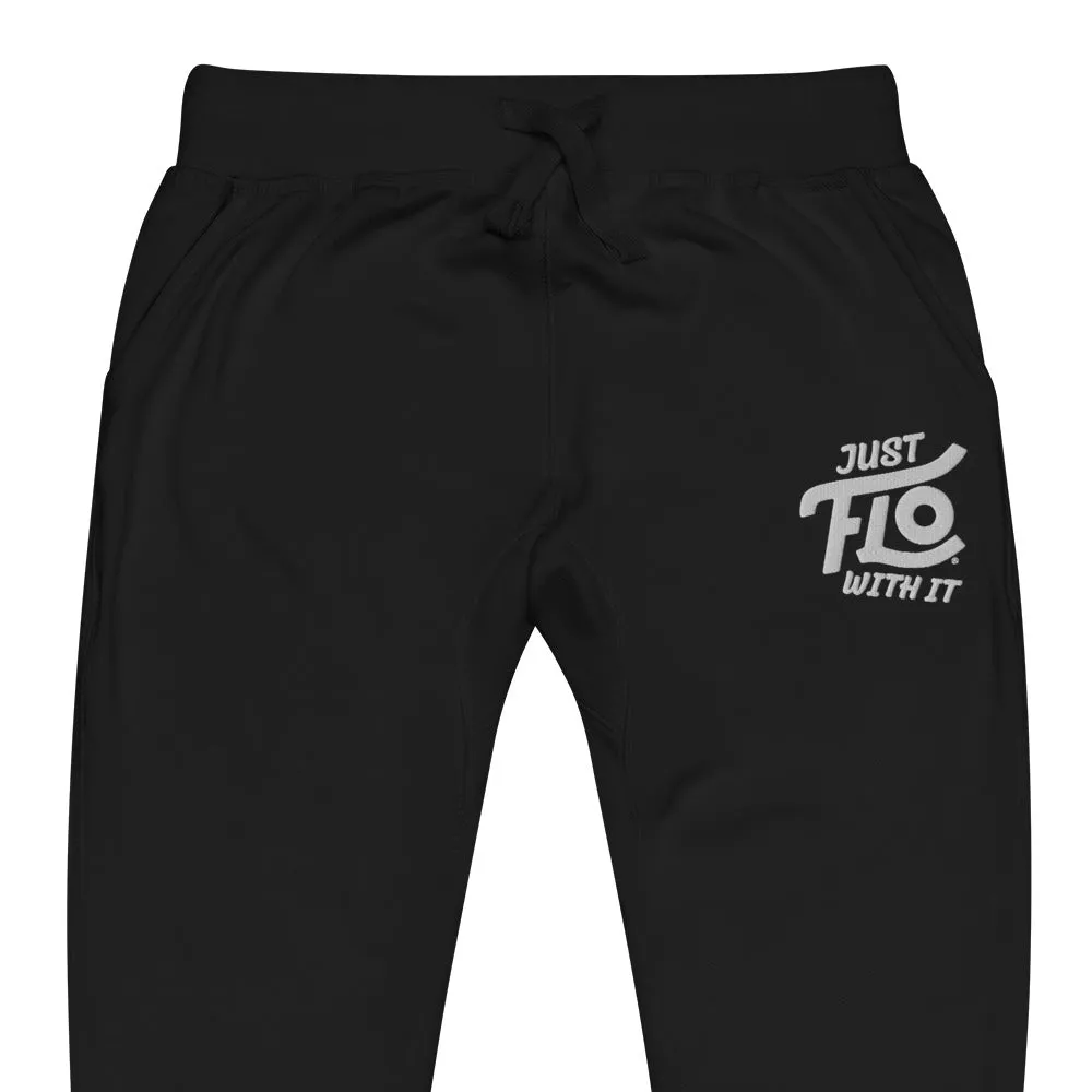 Just FLO With It Joggers (White)
