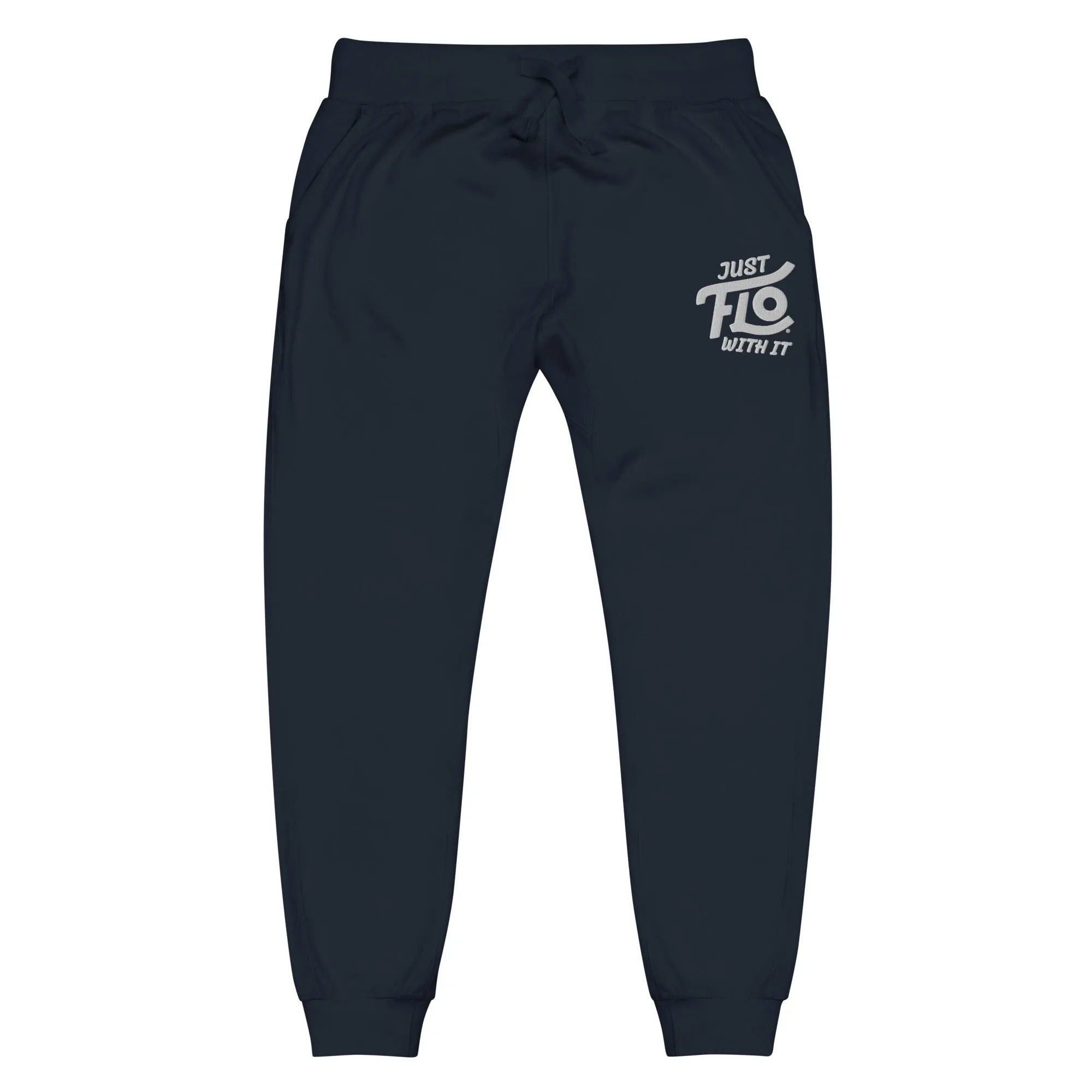 Just FLO With It Joggers (White)