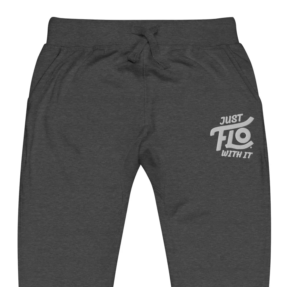 Just FLO With It Joggers (White)