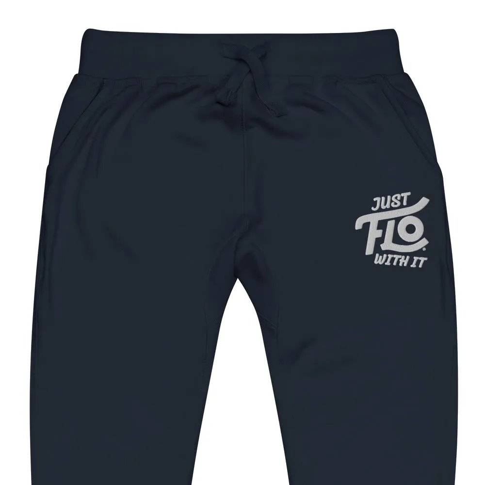 Just FLO With It Joggers (White)