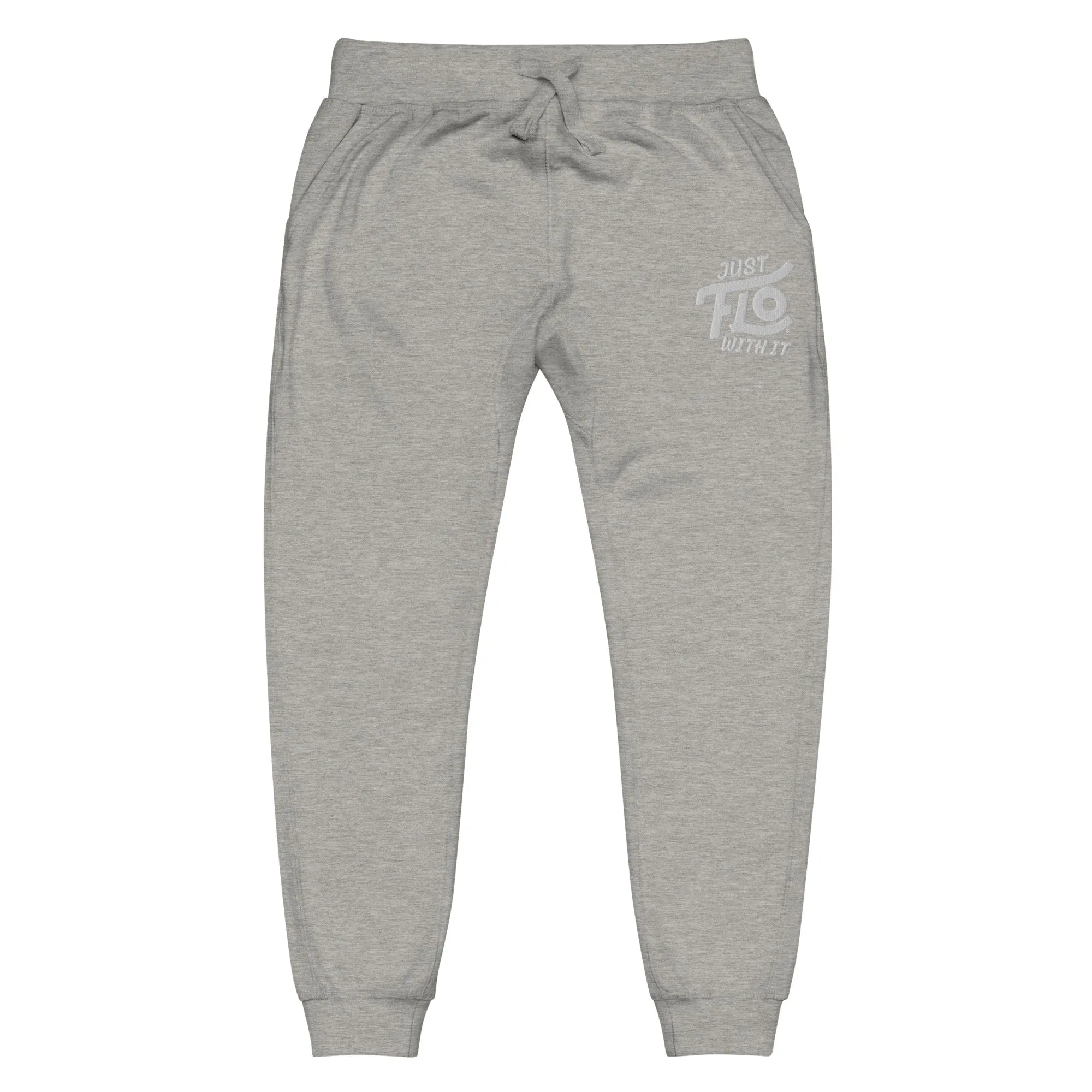 Just FLO With It Joggers (White)
