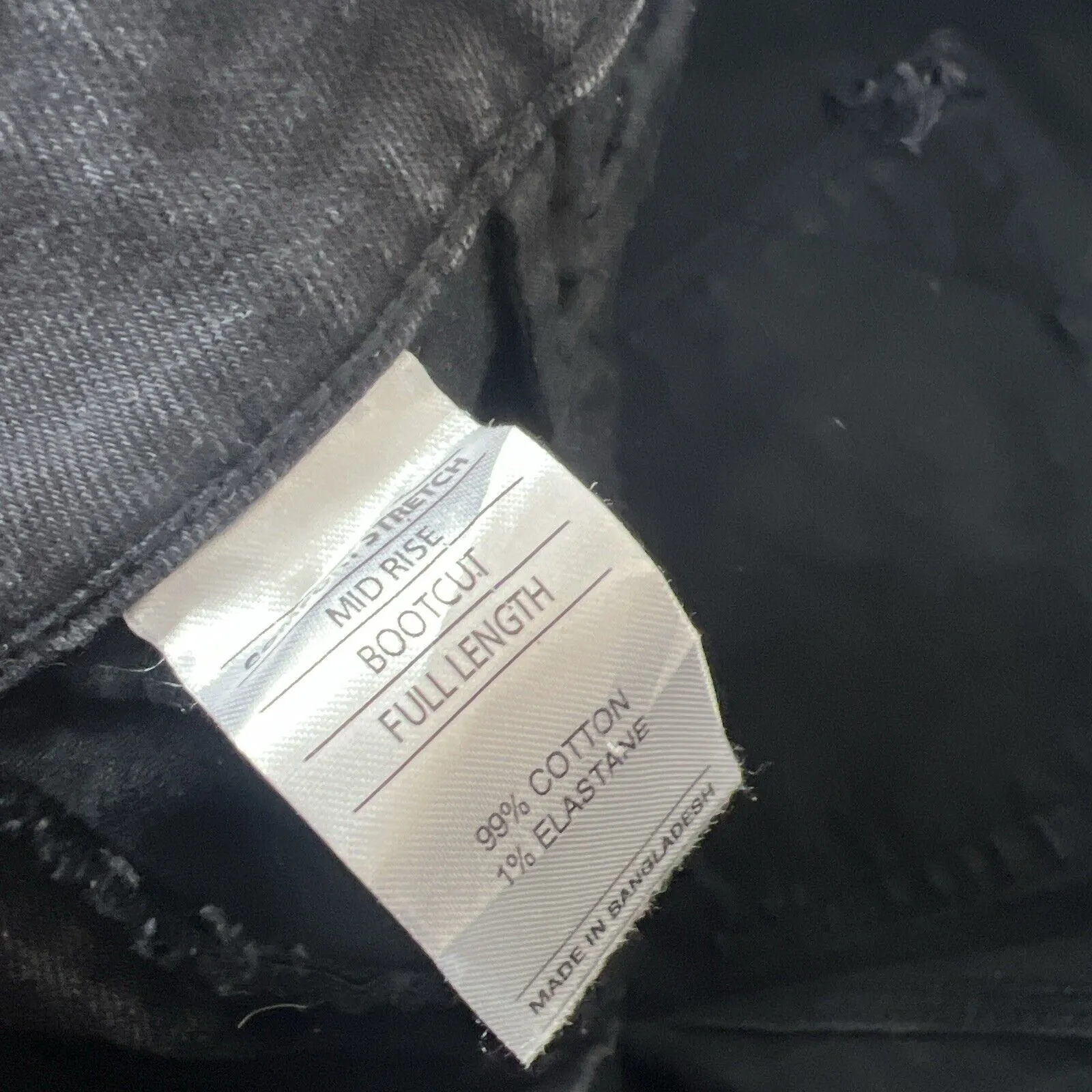 Just Jeans Womens Black Bootcut Denim Jeans Sie 12