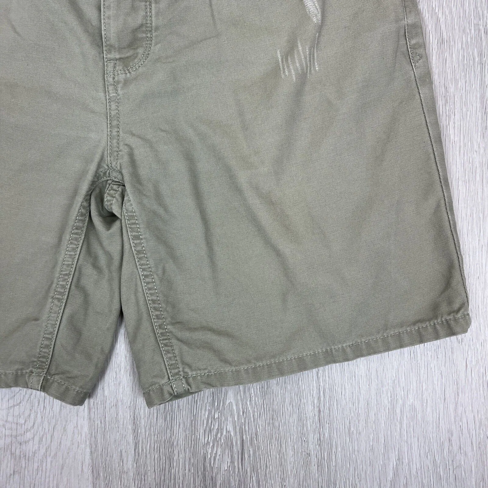 Just Jeans Womens Green Denim Shorts Size 11