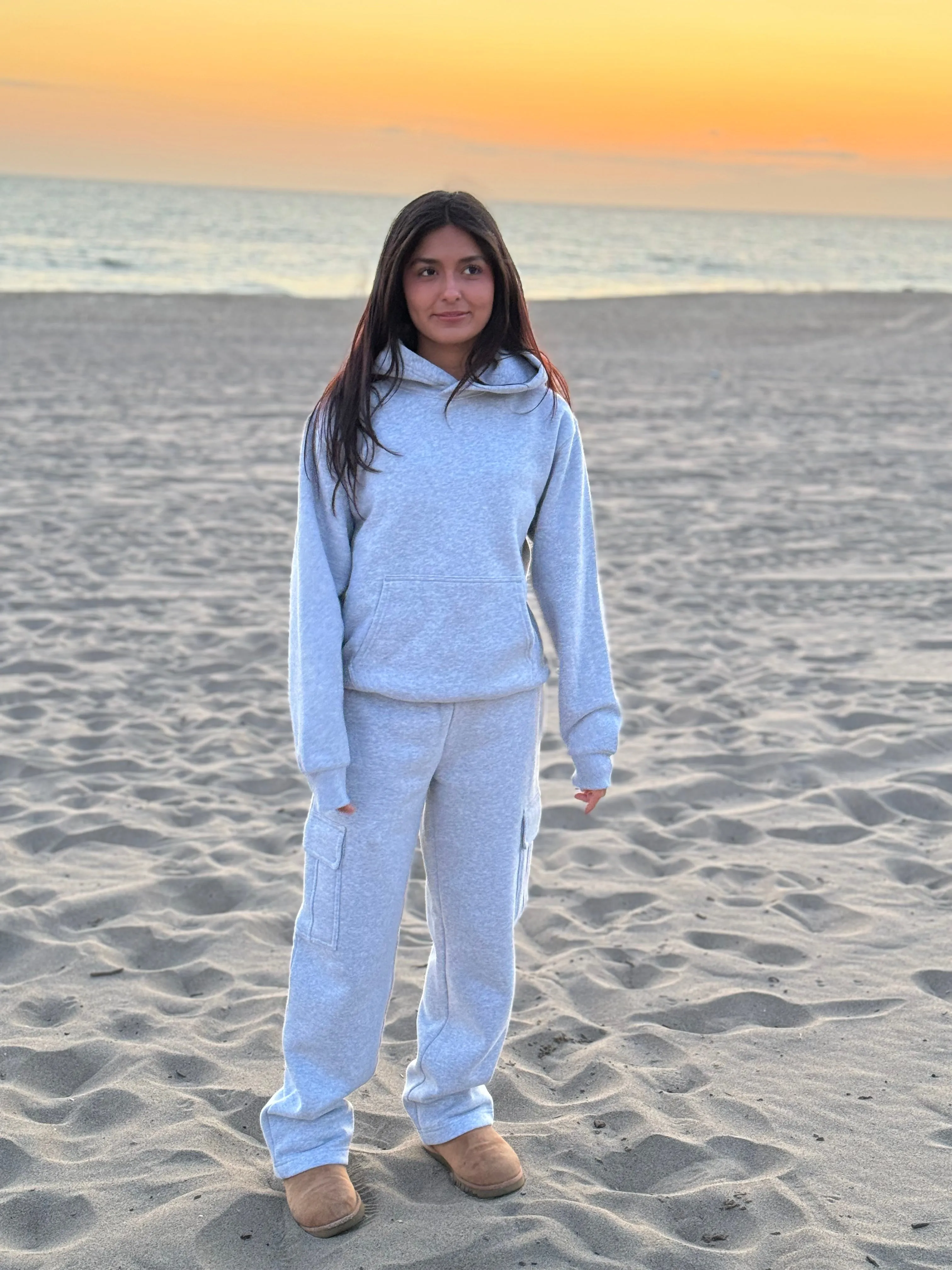 Kappa Delta Chi Fave Fit Fleece Cargo Hoodie Set