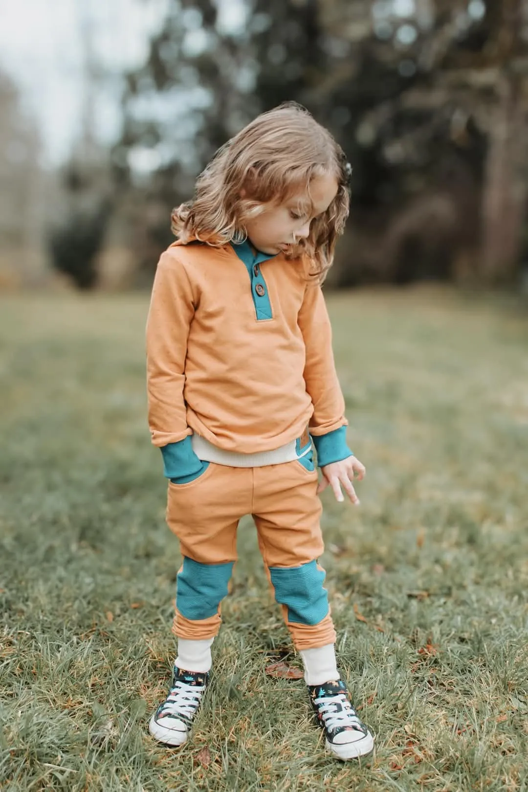 Kid's Kneepatch Joggers Sewing Pattern