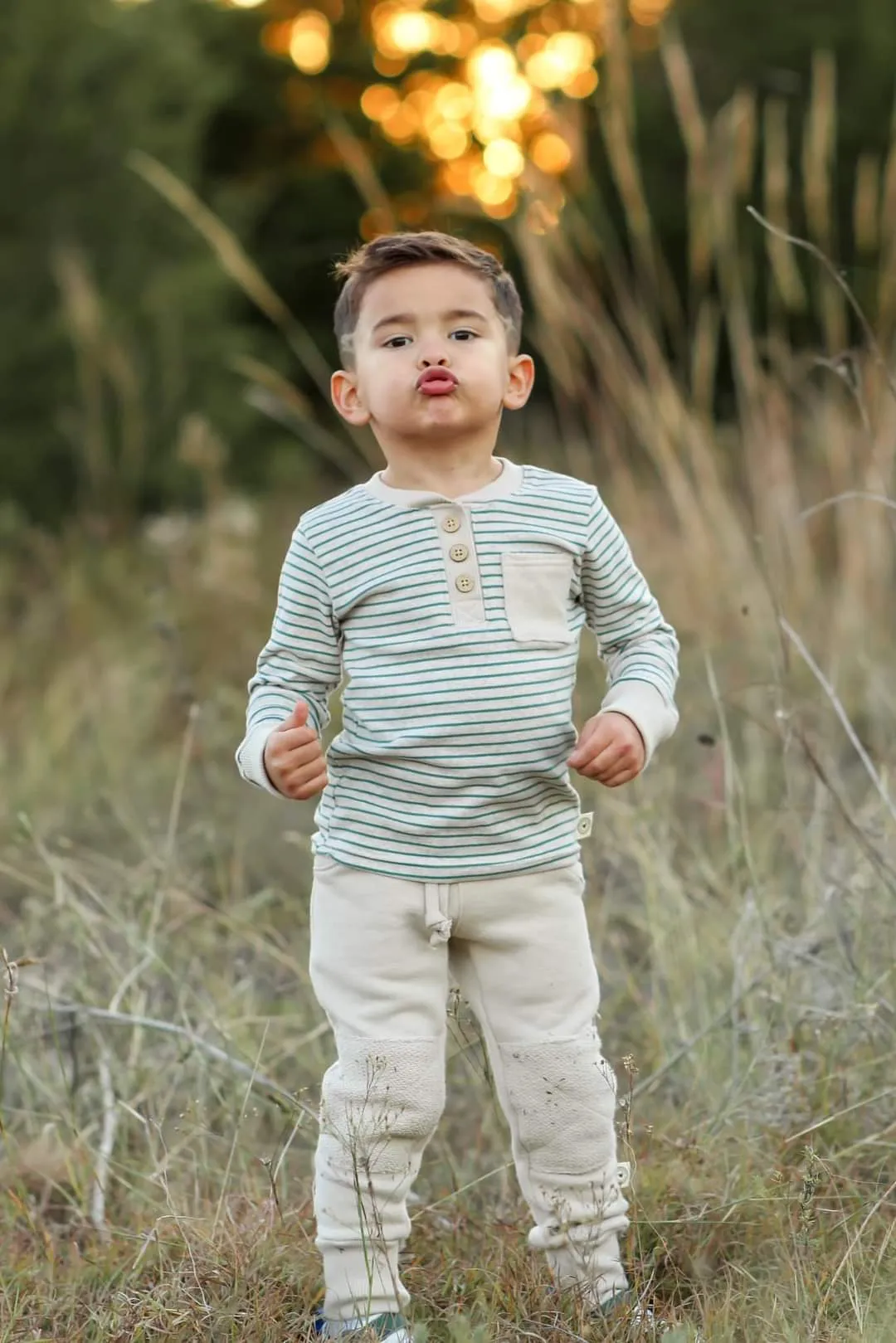 Kid's Kneepatch Joggers Sewing Pattern