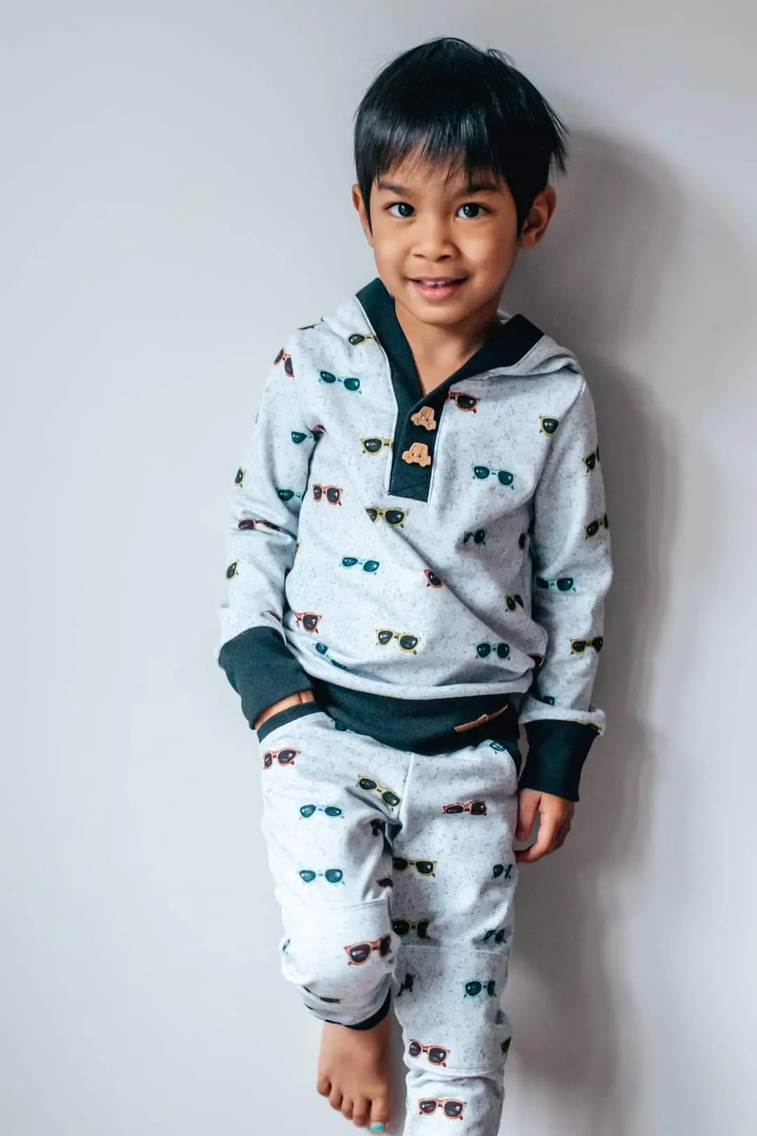 Kid's Kneepatch Joggers Sewing Pattern