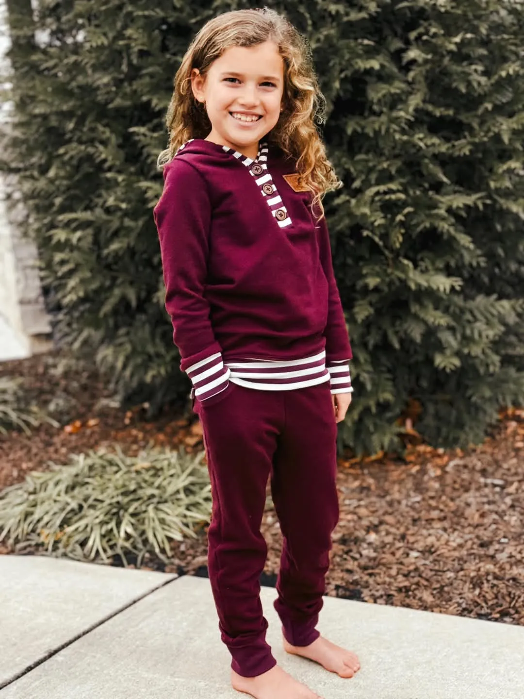 Kid's Kneepatch Joggers Sewing Pattern