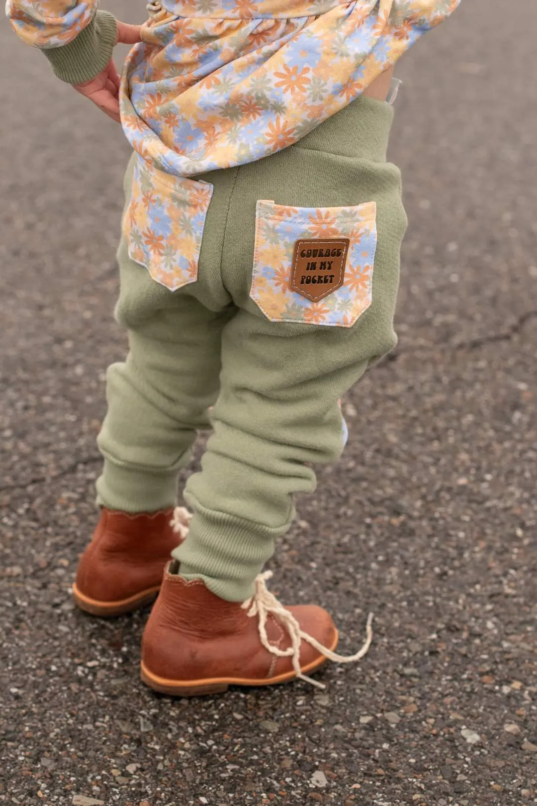 Kid's Kneepatch Joggers Sewing Pattern