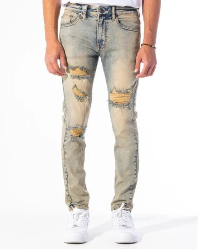 KIRK DENIM (HAZEL/WHEAT WASH)