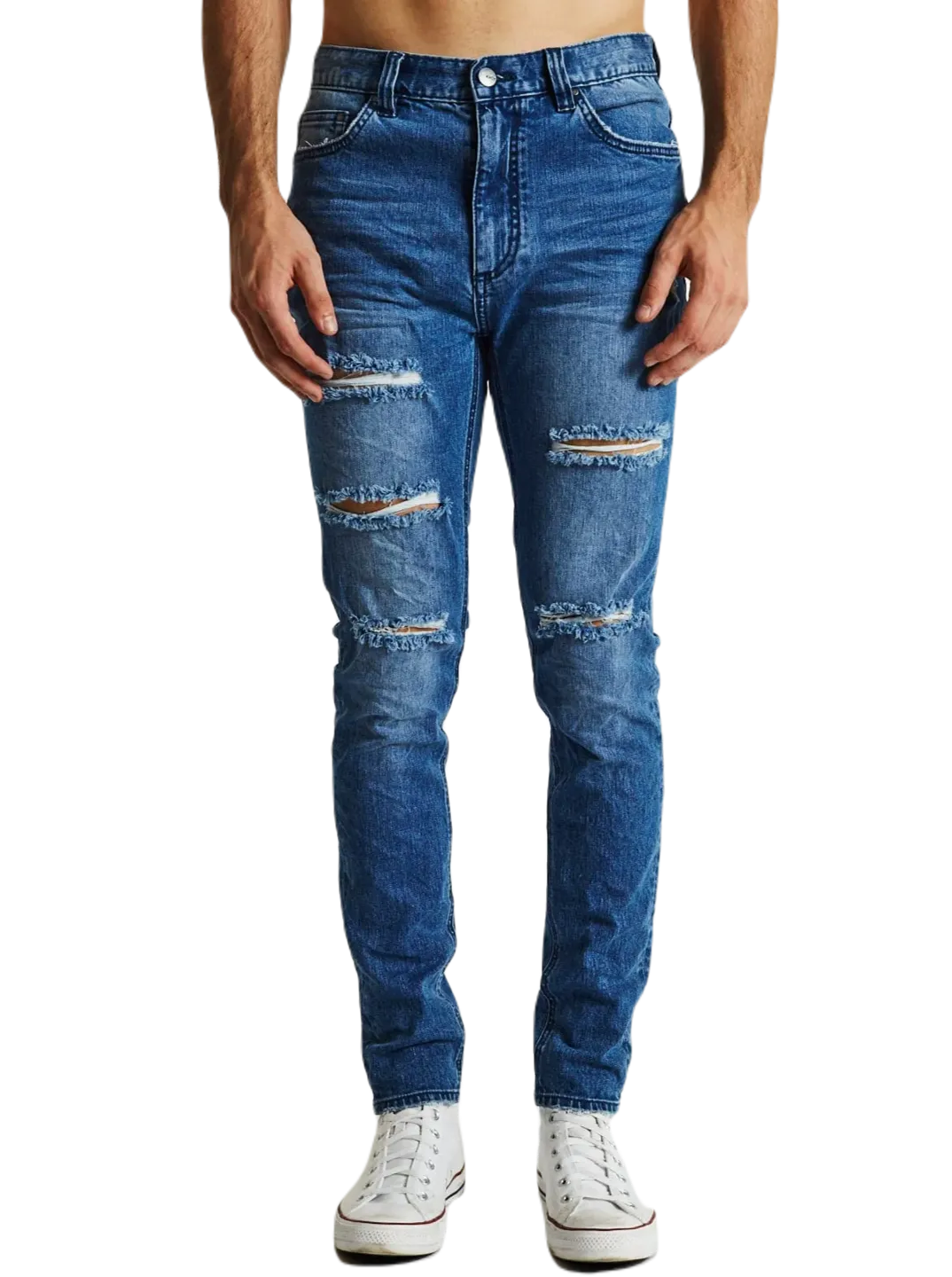 Kiss Chacey - K1 Super Skinny Fit Jeans - Sunfire Blue