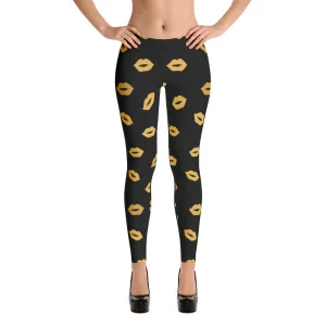 Kiss Me Gold Leggings