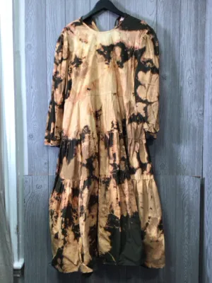 KLXTV Tiered maxi Dresi Size Medium-Large