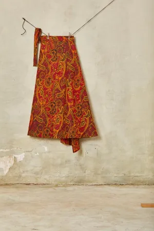Kujali Maxi Wrap Skirt