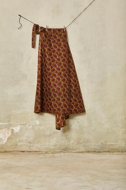 Kuzingatia Maxi Wrap Skirt