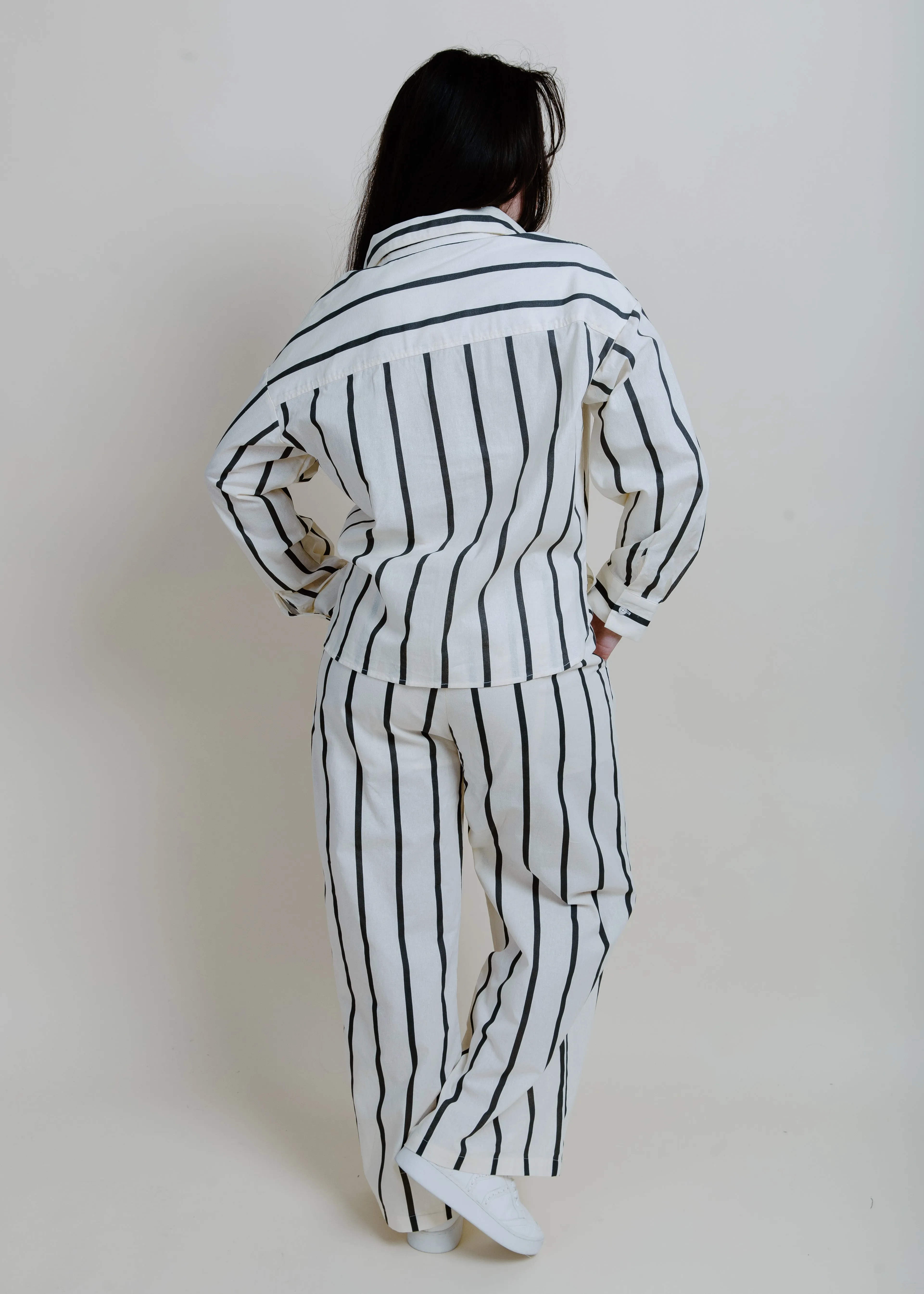 Lake Como Striped Pants