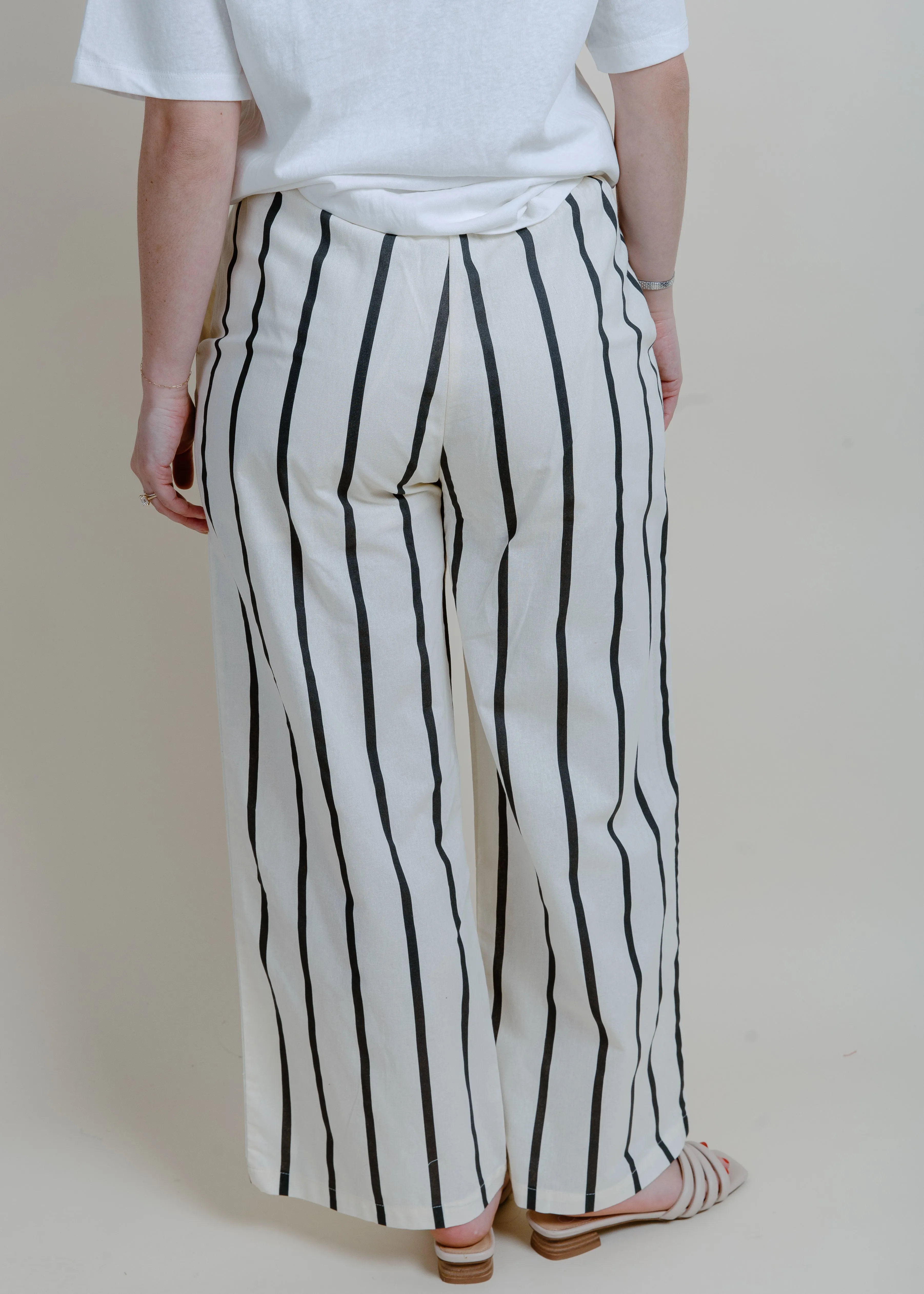 Lake Como Striped Pants